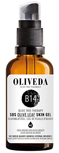 Oliveda B14 - SOS Olivenblatt Gel Protection - schützend, reparierend & sanft bei Hautirritationen + Antioxidantien + Polyphynole - 50 ml von Oliveda