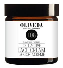 Oliveda F08 - Gesichtscreme Cell Active + Sheabutter | für anspruchsvolle Haut | Tagescreme + hohe Wirkstoffkonzentration + verlängert die Lebensdauer der Zellen | mit organischen Inhaltsstoffen - 100 ml von Oliveda
