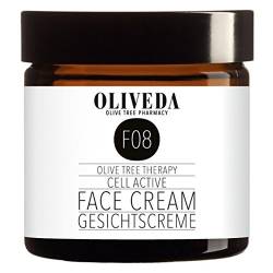 Oliveda F08 - Gesichtscreme Cell Active + Sheabutter für die anspruchsvolle Haut | Tagescreme + hohe Wirkstoffkonzentration + verlängert die Lebensdauer der Zellen | mit organischen Inhaltsstoffen - 50 ml von Oliveda
