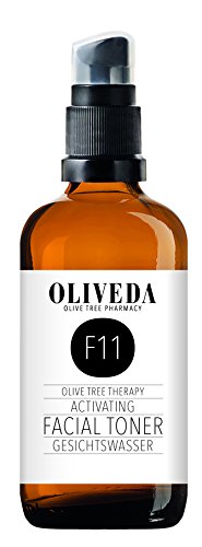 Oliveda F11 - Gesichtswasser Activating | klärendes & feuchtigkeitsspendendes Reinigungswasser mit Hydroxytyrosol & Oleuropein - 100 ml von Oliveda