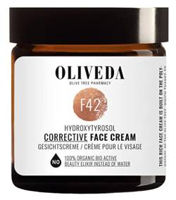 Oliveda F42 - Gesichtscreme Hydroxytyrosol Corrective | reichhaltige Creme für Tag & Nacht - Feuchtigkeit- & Anti-Aging Pflege - 60 ml von Oliveda