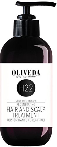 Oliveda H22 - Kur für Haar und Kopfhaut - Regenerating | Haarkur für trockenes Haar, Haarpflege für Glanz & geschädigtes Haar - 250 ml von Oliveda