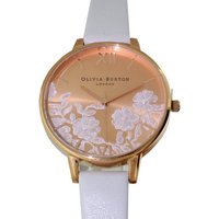 OLIVIA BURTON Quarzuhr OB16MV53 Lace Detail Rose Goldl & Blush von Olivia Burton