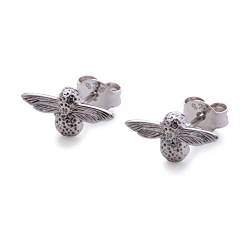 Olivia Burton 3d Bee Stud Womens Earrings One Size Silver von Olivia Burton