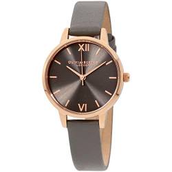 'Uhr Olivia Burton Midi Dial Dark Grey & Rose Gold " von Olivia Burton