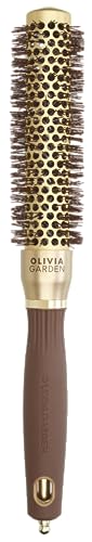 Olivia Garden - Expert Blowout Speed Wavy Bristles Gold&Brown 25 von Olivia Garden