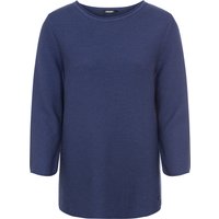 olsen Pullover, Rundhals-Ausschnitt, 3/4-Ärmel, für Damen, blau, 36 von Olsen
