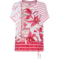 olsen T-Shirt, Mustermix, Strass, für Damen, pink, 40 von Olsen