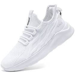 Oltyutc Damen Sneaker Sommerschuhe Sportschuhe Turnschuhe Freizeitschuhe Leichtgewichts Laufschuhe Outdoor Atmungsaktive Schuhe Gym Walkingschuhe Weiss EU 39 von Oltyutc