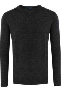 OLYMP Casual Modern Fit Pullover anthrazit, 0 von Olymp