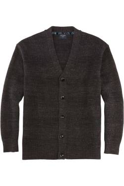OLYMP Casual Modern Fit Pullover anthrazit, Einfarbig von Olymp