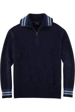 OLYMP Casual Modern Fit Pullover marine, 0 von Olymp