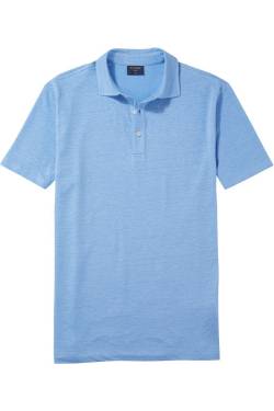 OLYMP Casual Regular Fit Poloshirt Kurzarm hellblau von Olymp