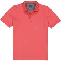 OLYMP Herren Polo-Shirt grün Baumwoll-Piqué von Olymp