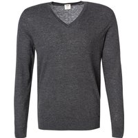 OLYMP Herren Pullover grau unifarben von Olymp