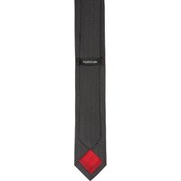 OLYMP Krawatte, einfarbig, für Herren, grau von Olymp