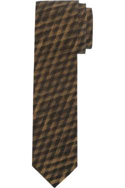 OLYMP Krawatte bronze, Gemustert von Olymp