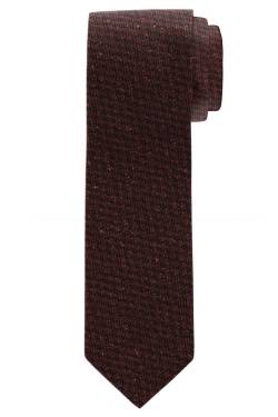 OLYMP Krawatte schwarz/rosa, Strukturiert von Olymp