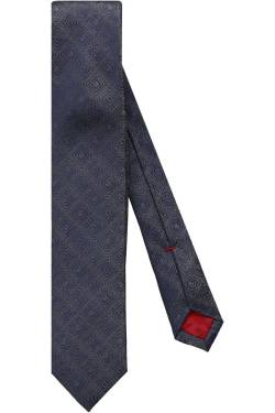 OLYMP Super Slim Krawatte blau, Gemustert von Olymp