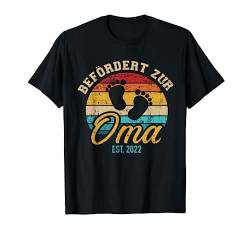 Befördert zur Oma 2022 vintage retro T-Shirt von Oma 2022 Shop