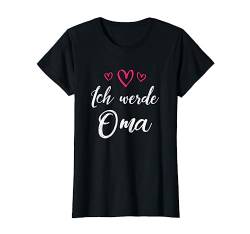 Ich werde Oma 2022 Loading Schwangerschaft Ankündigung T-Shirt von Oma Opa Baby Neugeborenen Überraschungsgeschenke