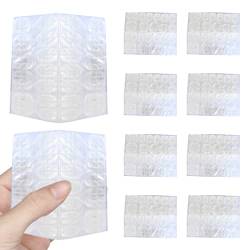 10 Blätter Nagelkleberlaschen Nagelkleber Aufkleber doppelseitiger Nagel -Jelly -Kleber für Maniküredekoration von OnIUeZky