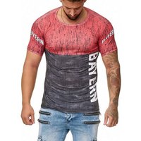 OneRedox T-Shirt 1217C (Shirt Polo Kurzarmshirt Tee, 1-tlg) Fitness Freizeit Casual von OneRedox