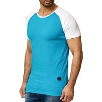 OneRedox T-Shirt 1302C (Shirt Polo Kurzarmshirt Tee, 1-tlg., im modischem Design) Fitness Freizeit Casual von OneRedox