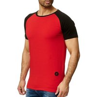 OneRedox T-Shirt 1302C (Shirt Polo Kurzarmshirt Tee, 1-tlg., im modischem Design) Fitness Freizeit Casual von OneRedox