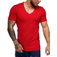 OneRedox T-Shirt 8031ST (Shirt Polo Kurzarmshirt Tee, 1-tlg) Fitness Freizeit Casual von OneRedox