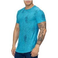 OneRedox T-Shirt 979C (Shirt Polo Kurzarmshirt Tee, 1-tlg., im modischem Design) Fitness Freizeit Casual von OneRedox