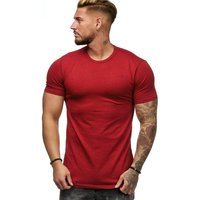 OneRedox T-Shirt 982C (Shirt Polo Kurzarmshirt Tee, 1-tlg., im modischem Design) Fitness Freizeit Casual von OneRedox