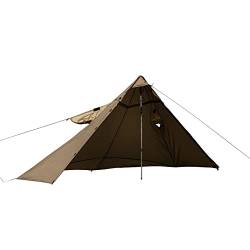OneTigris militärischer Regenponcho Shelter 2 in 1 Multifunktionale Poncho Camping Zelt Taktische Regenmantel Outdoor Regencape |MEHRWEG Verpackung von OneTigris