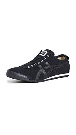 Onitsuka Tiger Mexico 66 Slip-On Classic Running Sneaker, Schwarz (schwarz/schwarz), 39.5 EU von Onitsuka Tiger