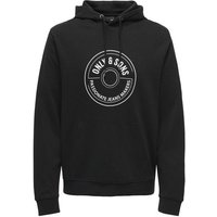 ONLY & SONS Hoodie - Sweatshirt - ONSLAMER REG INTERLOCK SWEAT HOODIE von Only & Sons