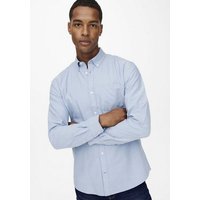 ONLY & SONS Langarmhemd NEIL LIFE ORGANIC OXFORD SHIRT von Only & Sons