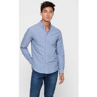 ONLY & SONS Langarmhemd ONSALVARO SLIM LS OXFORD SHIRT von Only & Sons