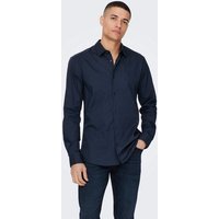 ONLY & SONS Langarmhemd ONSANDY SLIM EASY IRON POPLIN SHIRT von Only & Sons