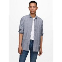 ONLY & SONS Langarmhemd ONSCAIDEN LS SOLID LINEN SHIRT NOOS von Only & Sons