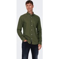 ONLY & SONS Langarmhemd ONSGUDMUND SLIM 1-PKT SOLID SHIRT NOOS von Only & Sons