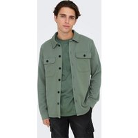 ONLY & SONS Langarmhemd ONSNEWKODYL OVERSHIRT SWEAT NOOS von Only & Sons