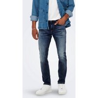 ONLY & SONS Regular-fit-Jeans Regular Fit Straight Denim Jeans ONSWEFT 4220 in Blau von Only & Sons