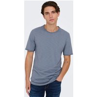 ONLY & SONS Rundhalsshirt ONSBENNE LONGY SS TEE NF 7822 NOOS von Only & Sons