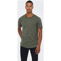 ONLY & SONS Rundhalsshirt ONSBENNE LONGY SS TEE NF 7822 NOOS von Only & Sons