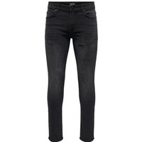 ONLY & SONS Slim-fit-Jeans Slim Fit Jeans Basic Hose Stoned Washed Denim Pants ONSLOOM 5615 in Schwarz von Only & Sons