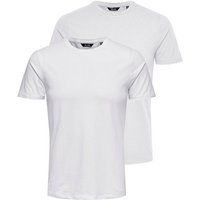 ONLY & SONS T-Shirt BASIC LIFE SLIM O-NECK 2-PACK (Packung, 2-tlg., 2er-Pack) von Only & Sons