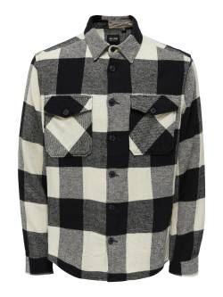 ONSMILO LS CHECK OVERSHIRT NOOS von Only & Sons