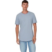 Only & Sons Herren Rundhals T-Shirt ONSBENNE LONGY - Regular Fit von Only & Sons