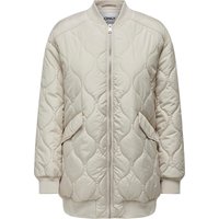 ONLY® Steppjacke, Stehkragen, für Damen, beige, L von Only