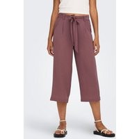 ONLY Palazzohose ONLWINNER PALAZZO CULOTTE PANT NOOS PTM in uni oder gestreiftem Design von Only